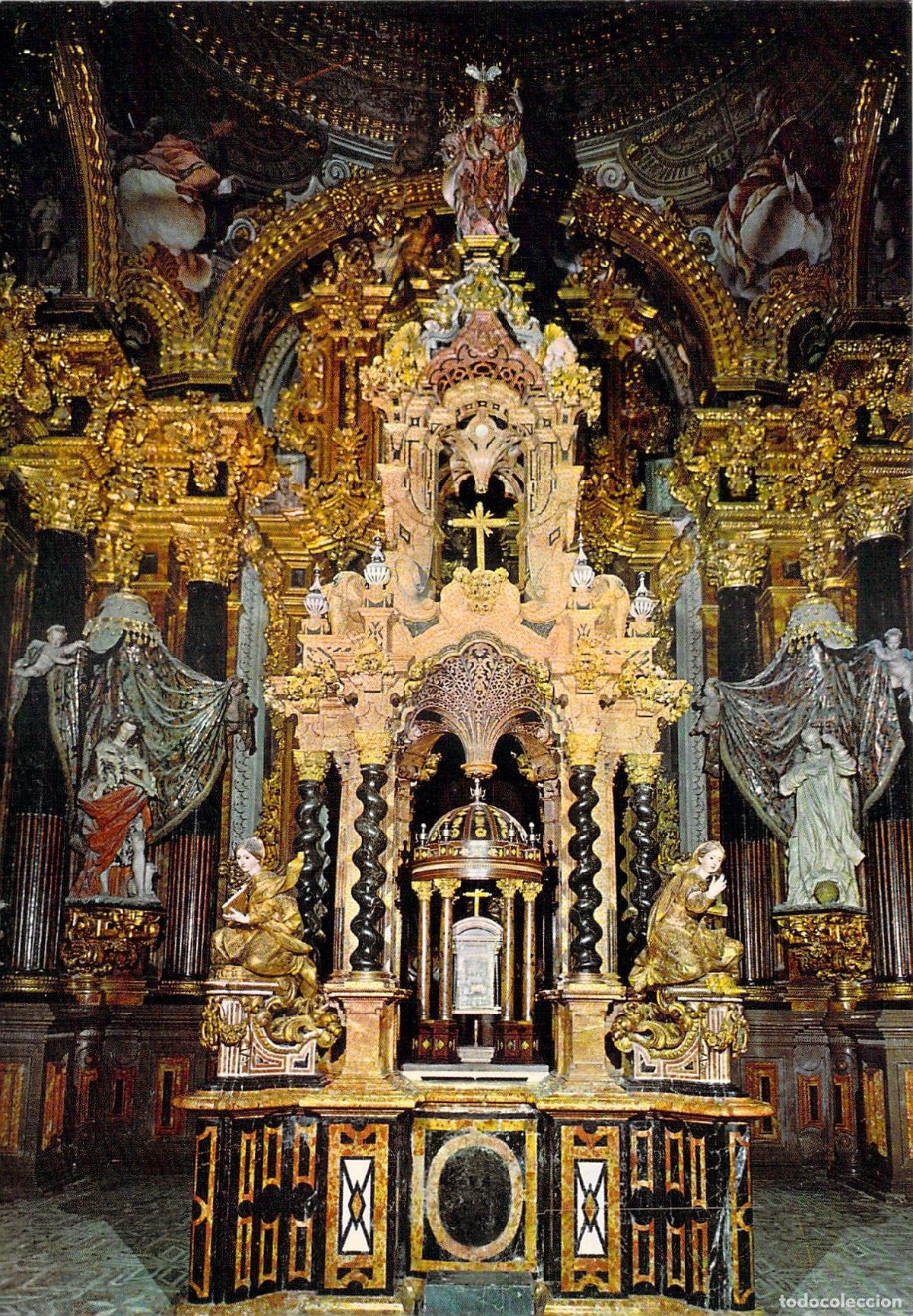 Postales: Postal de Granada, Templete del Sancta Santorum en La Cartuja