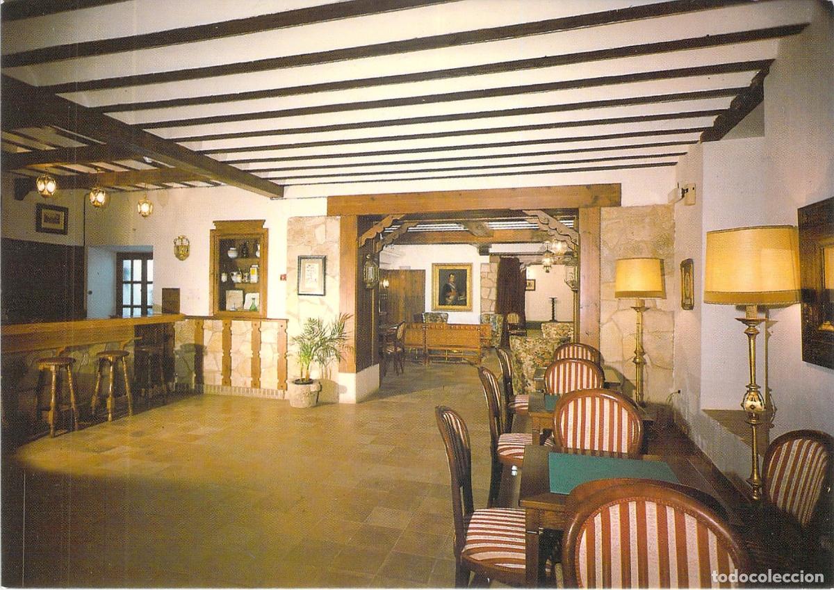 Postales: Postal del Sal&oacute;n Social del Real Balneario de Solan de Cabras en Cuenca