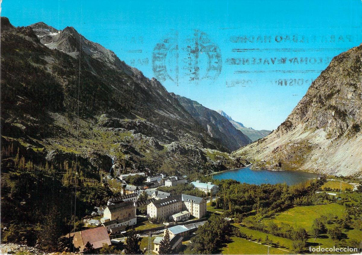 Postales: Postal del Balneario de Panticosa en el Pirineo Aragon&eacute;s