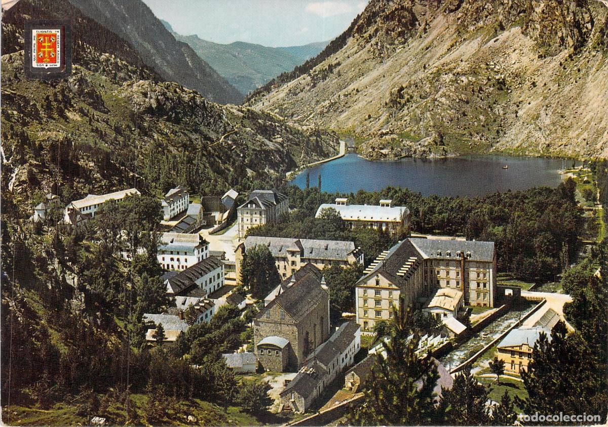 Postales: Postal del Balneario de Panticosa en el Pirineo Aragon&eacute;s