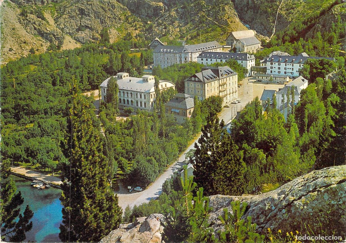 Postales: Postal del Balneario de Panticosa en el Pirineo Aragon&eacute;s