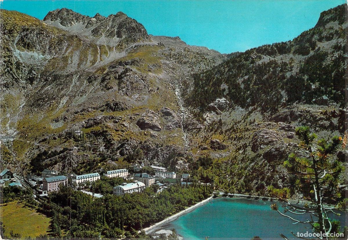 Postales: Postal del Balneario de Panticosa en Huesca, Pirineo Aragon&eacute;s