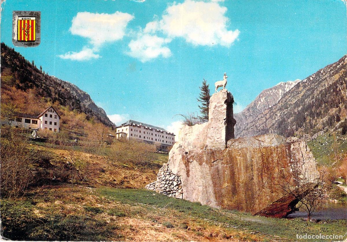 Postales: Postal de Caldes de Bo&iacute;, Balneario El Manantial en el Pirineo Catal&aacute;n
