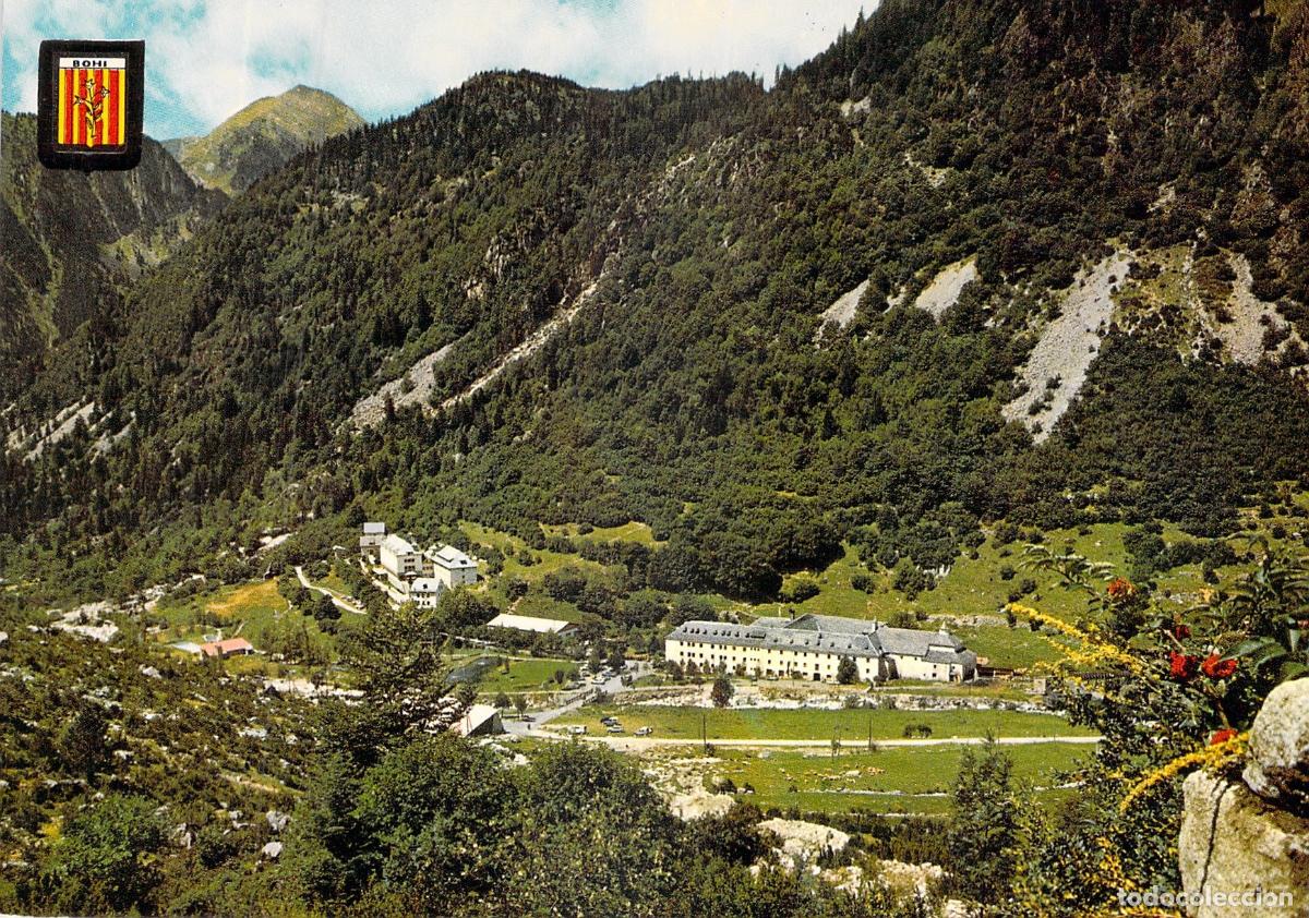 Postales: Postal del Balneario de Caldas de Boh&iacute; en el Pirineo Catal&aacute;n