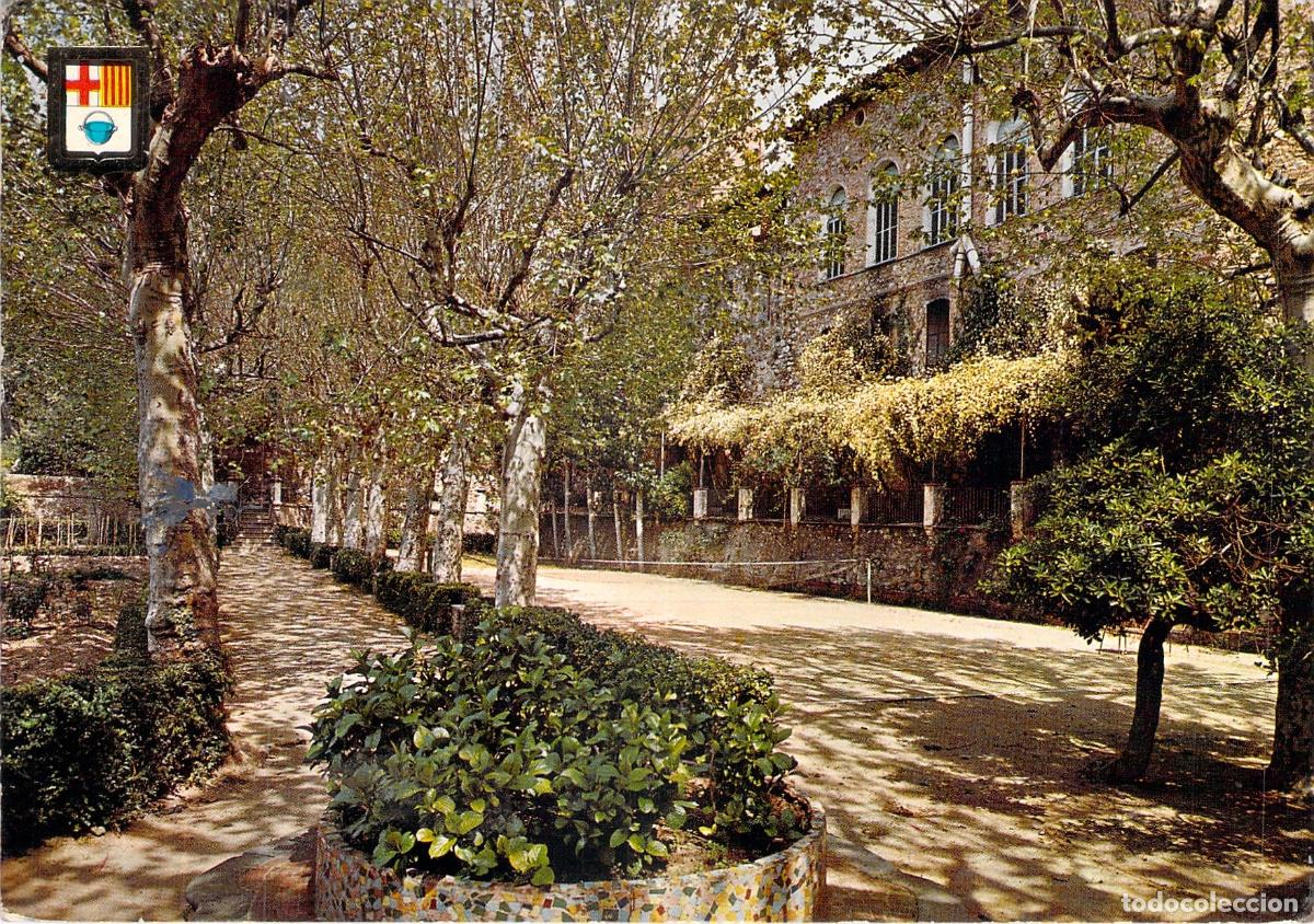 Postales: Postal de Caldas de Montbuy Parque Balneario Termas Victoria