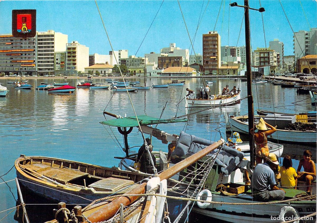 Postales: Postal de Santa Pola, Alicante - Vista del Puerto