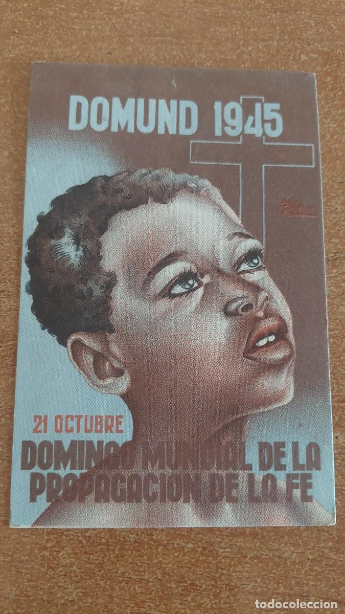 Postales: Tarjeta Postal Domund a&ntilde;o 1945