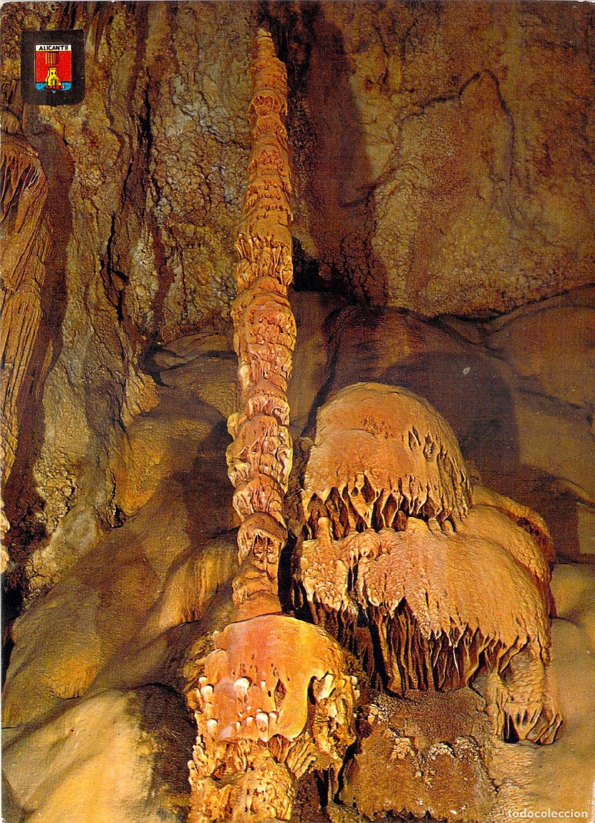 Postales: Postal de las Cuevas de Canalobre en Busot, Alicante