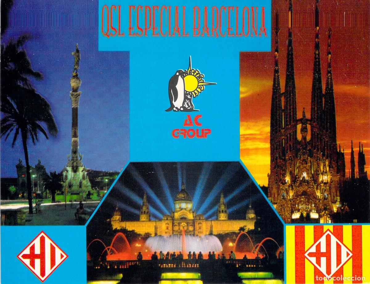 Postales: Postal QSL Barcelona Radioafici&oacute;n