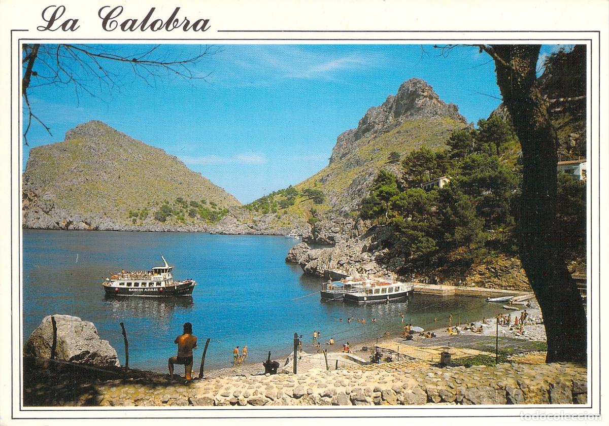 Postales: Postal de La Calobra en la isla de Mallorca, Baleares