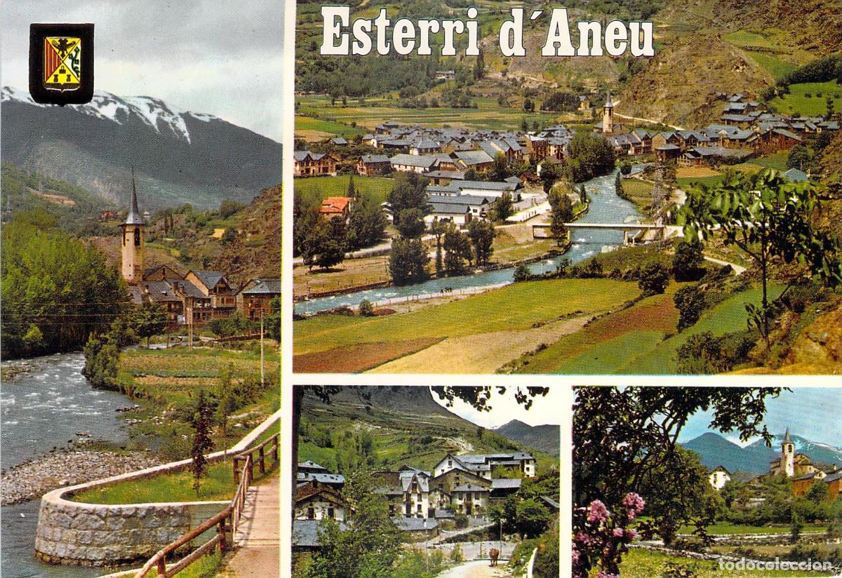 Postales: Postal de Esterri d'Aneu Pallars Pirineo Catalan