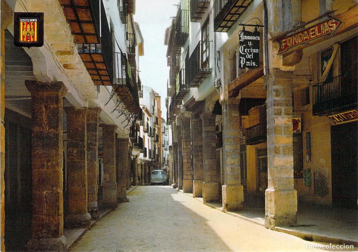 Postales: Postal de la Calle Don Blasco de Alag&oacute;n en Morella, Castell&oacute;n