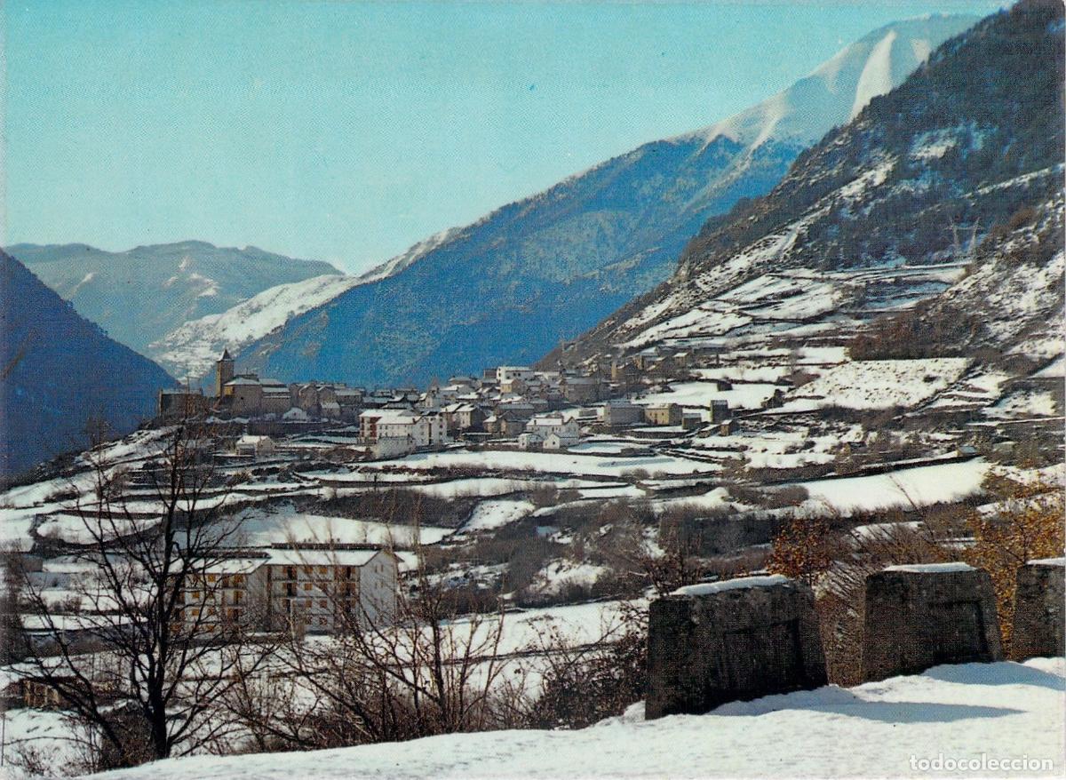 Postales: Postal de Torla, Pirineo Aragon&eacute;s bajo la nieve