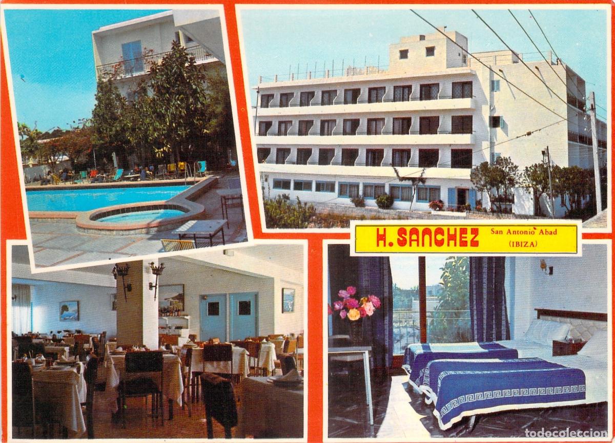 Postales: Postal del Hotel H. Sanchez en San Antonio Abad, Ibiza