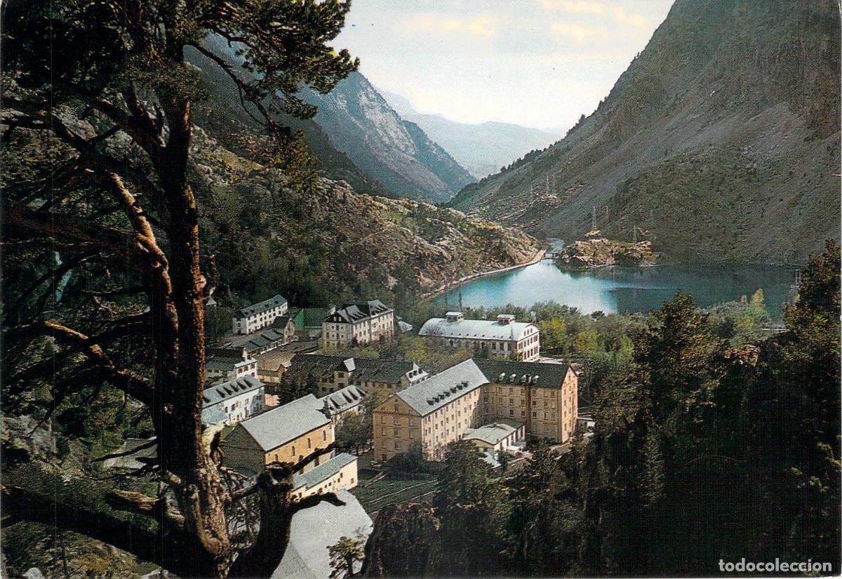 Postales: Postal del Balneario de Panticosa en el Pirineo Aragon&eacute;s