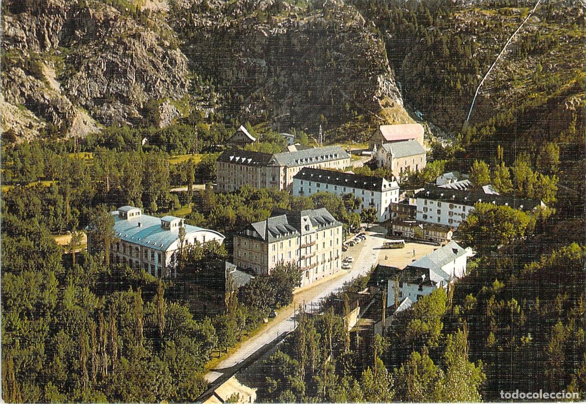 Postales: Postal del Balneario de Panticosa, Pirineo Aragon&eacute;s, Conjunto de Hoteles