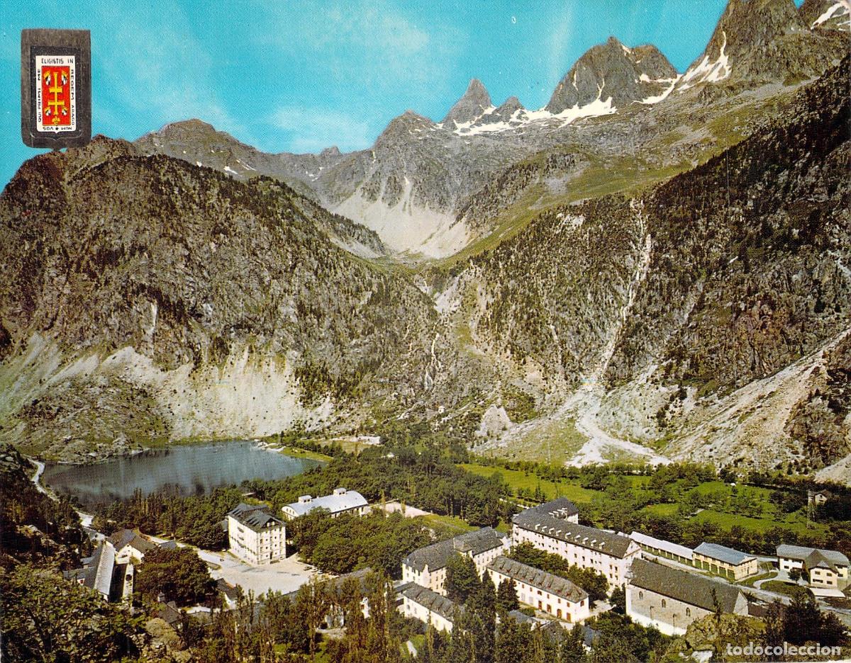 Postales: Postal del Balneario de Panticosa en el Pirineo Aragon&eacute;s