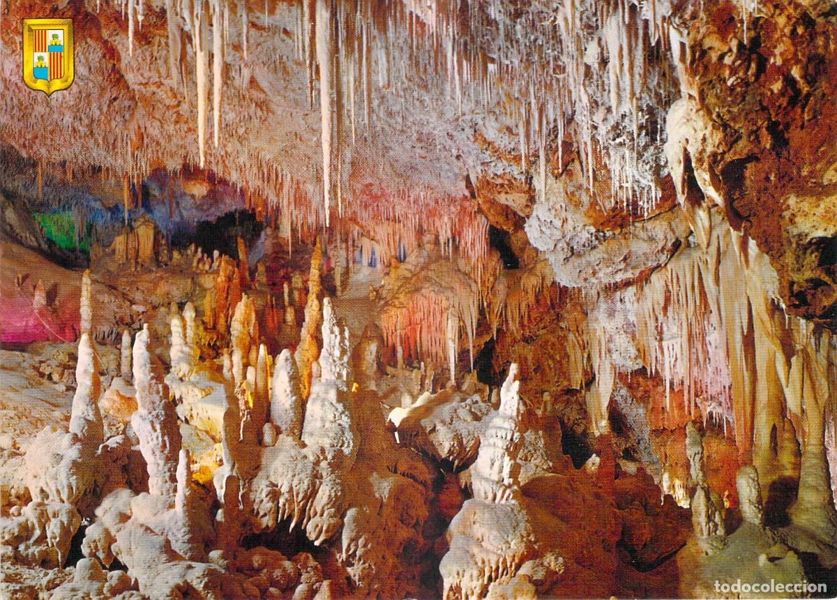 Postales: Postal de las Cuevas dels Hams en Porto Cristo, Mallorca
