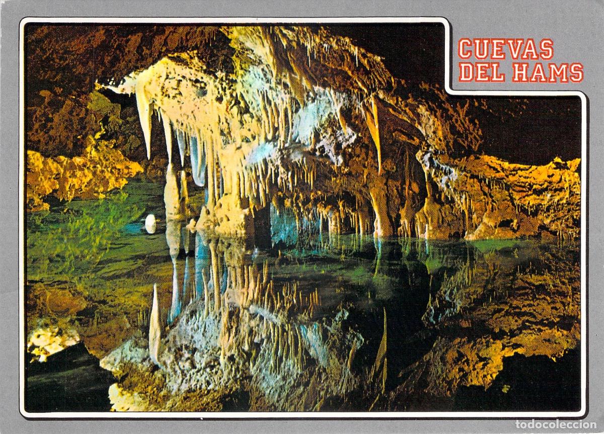 Postales: Postal de las Cuevas del Hams en Mallorca