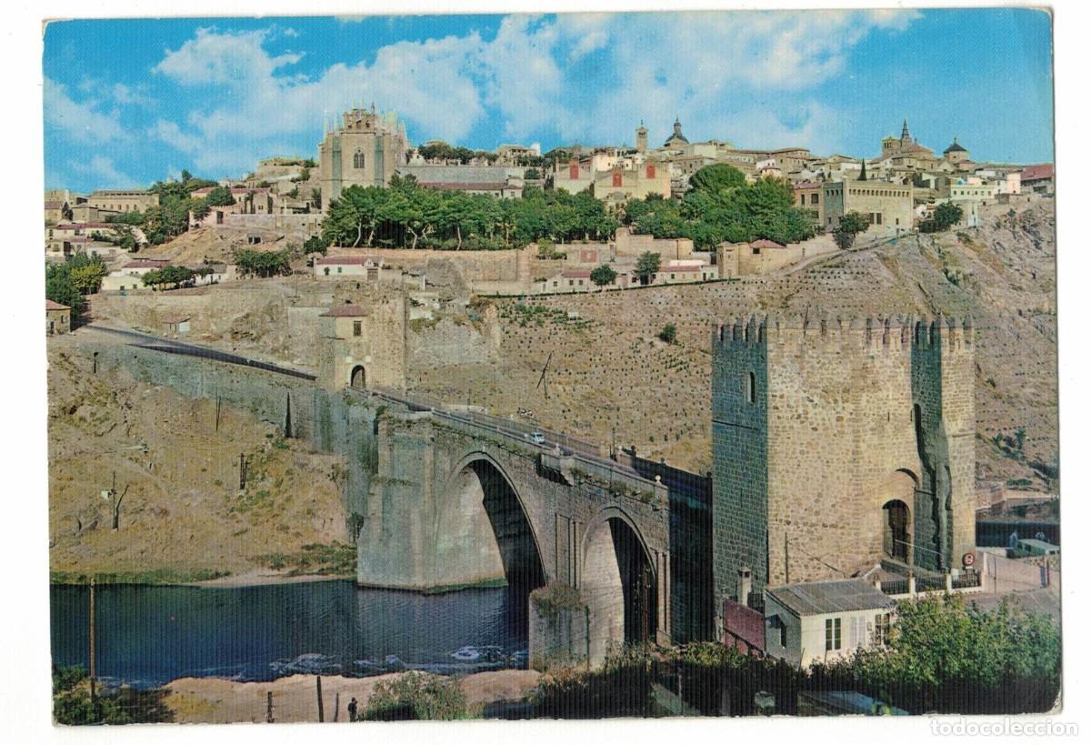 Postales: Postal Toledo &ndash; Puente de San Mart&iacute;n y vista general
