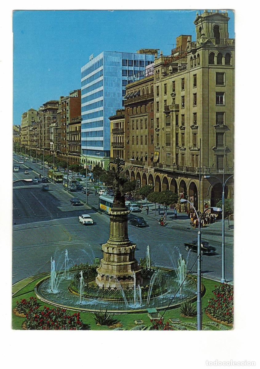 Postales: Postal Zaragoza &ndash; Avenida de la Independencia