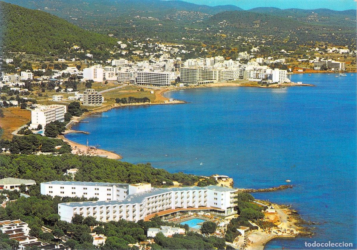 Postales: Postal de vista general de Santa Eulalia del Rio en Ibiza