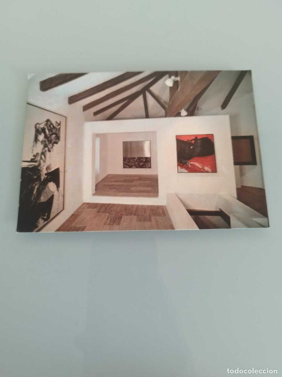 Postales: Tarjeta postal Sala Grande del Museo Arte Abstracto Espa&ntilde;ol ubicado en las Casas Colgadas de Cuenca