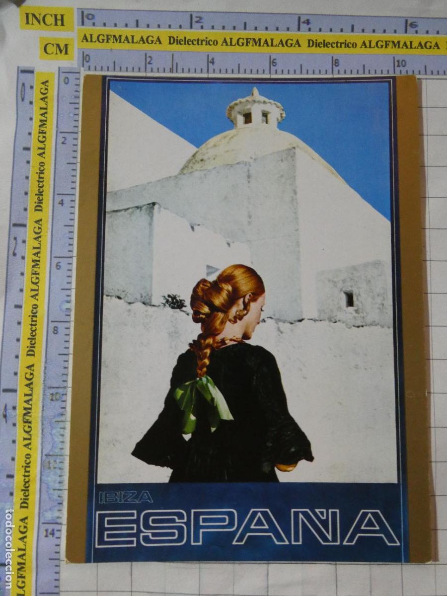 Postales: POSTAL PUBLICIDAD CARTELES TUR&Iacute;STICOS DE ESPA&Ntilde;A. A&Ntilde;O 1972 FOURNIER. IBIZA. 3051
