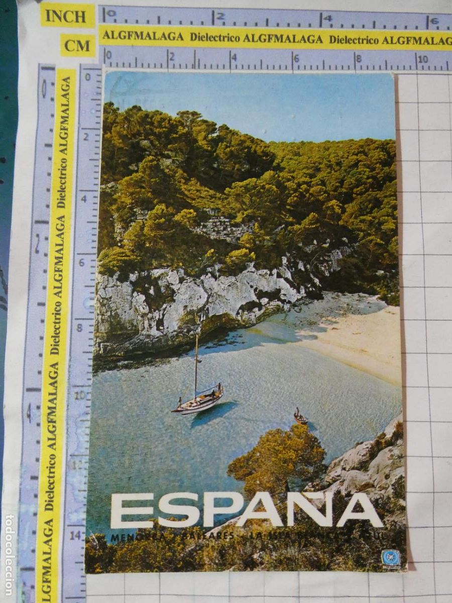 Postales: POSTAL PUBLICIDAD CARTELES TUR&Iacute;STICOS DE ESPA&Ntilde;A. A&Ntilde;O 1971 FOURNIER. MENORCA. 3052