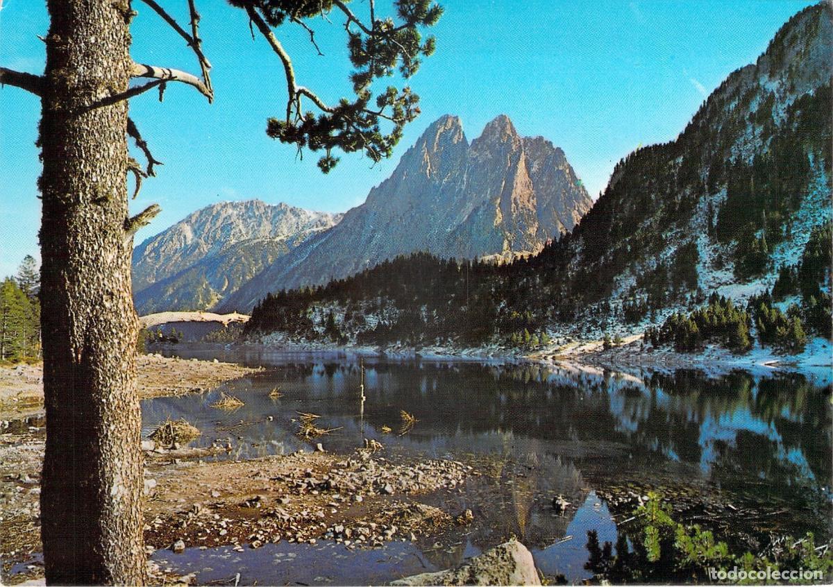 Postales: Postal de los Encantats en el Parque Nacional de Aig&uuml;estortes y Estany de Sant Maurici