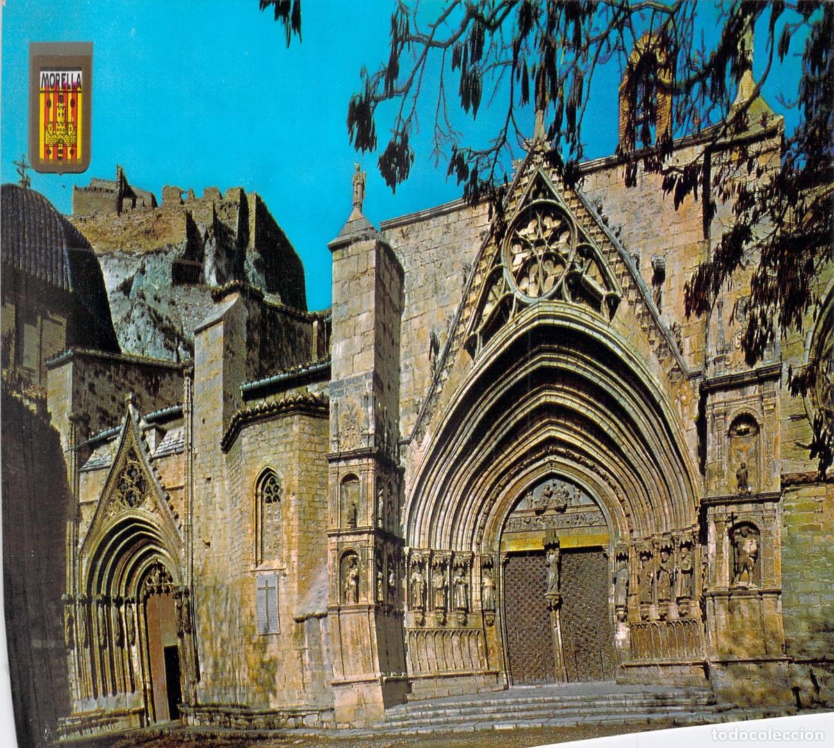 Postales: Postal de la Iglesia Arciprestal de Morella, Castell&oacute;n