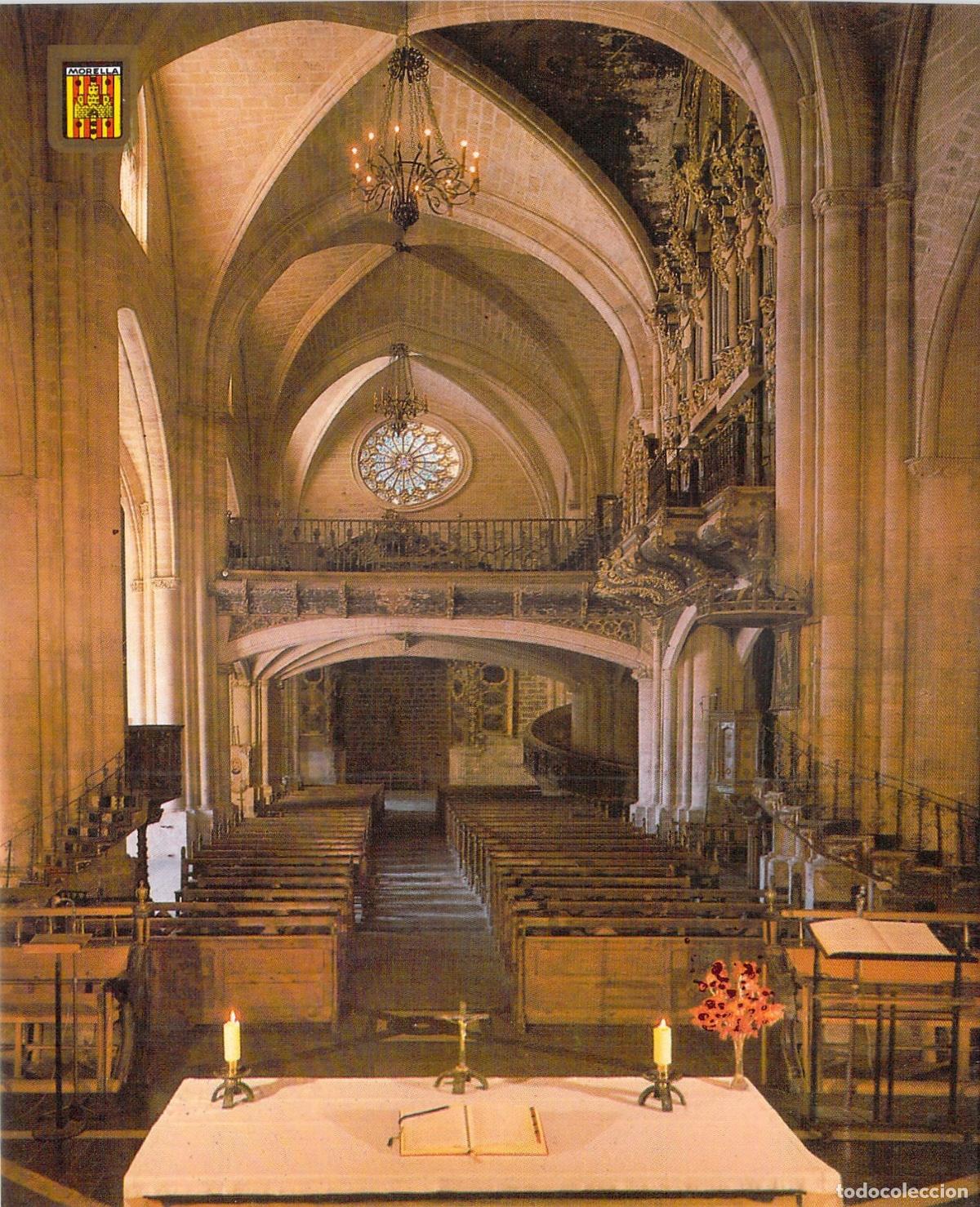 Postales: Postal de la Iglesia Arciprestal de Morella, Castell&oacute;n