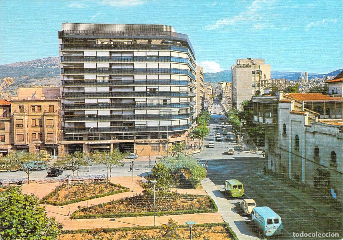 Postales: Postal de Alcoy Plaza Jardin de las Flores Alicante Espa&ntilde;a
