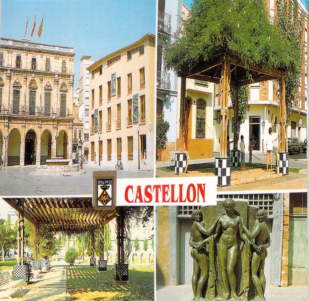 Postales: Postal de Castell&oacute;n de la Plana, vistas de la ciudad