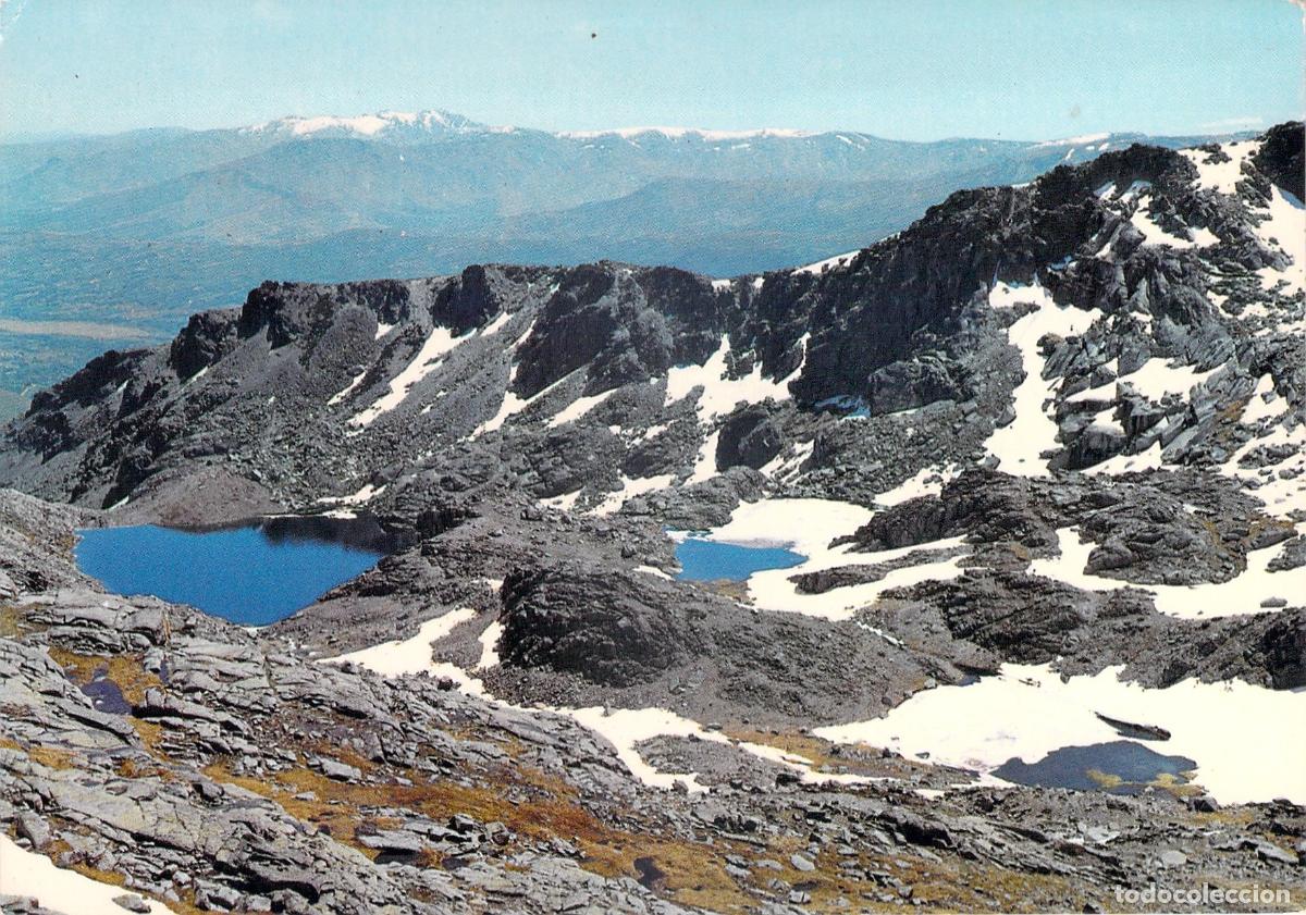 Postales: Postal de las Lagunas del Trampal en la Sierra de Bejar