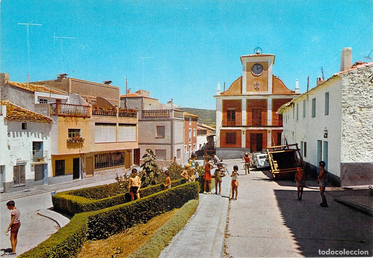 Postales: Postal de la Plaza de Cuenca en Talayuelas
