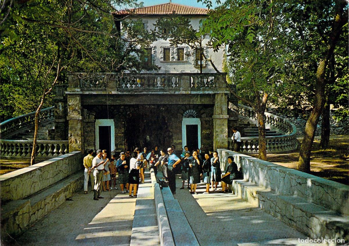 Postales: Postal de Manzanera Teruel Manantial de Aguas Medicinales El Para&iacute;so