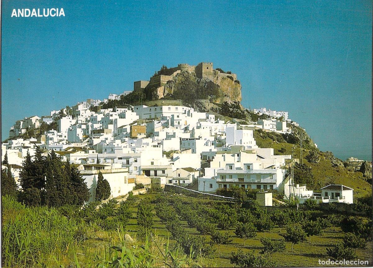 Postales: Postal de Salobre&ntilde;a con vista al Castillo