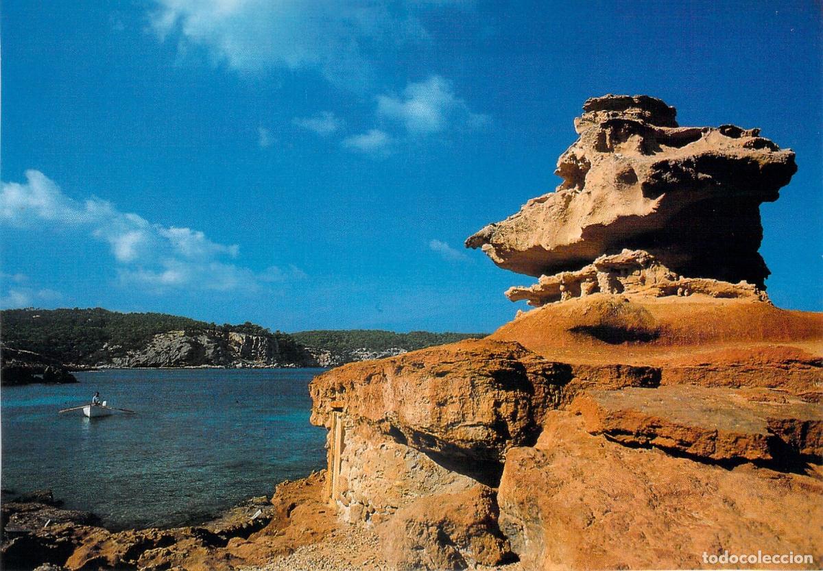 Postales: Postal de la Costa de Portinatx en Ibiza