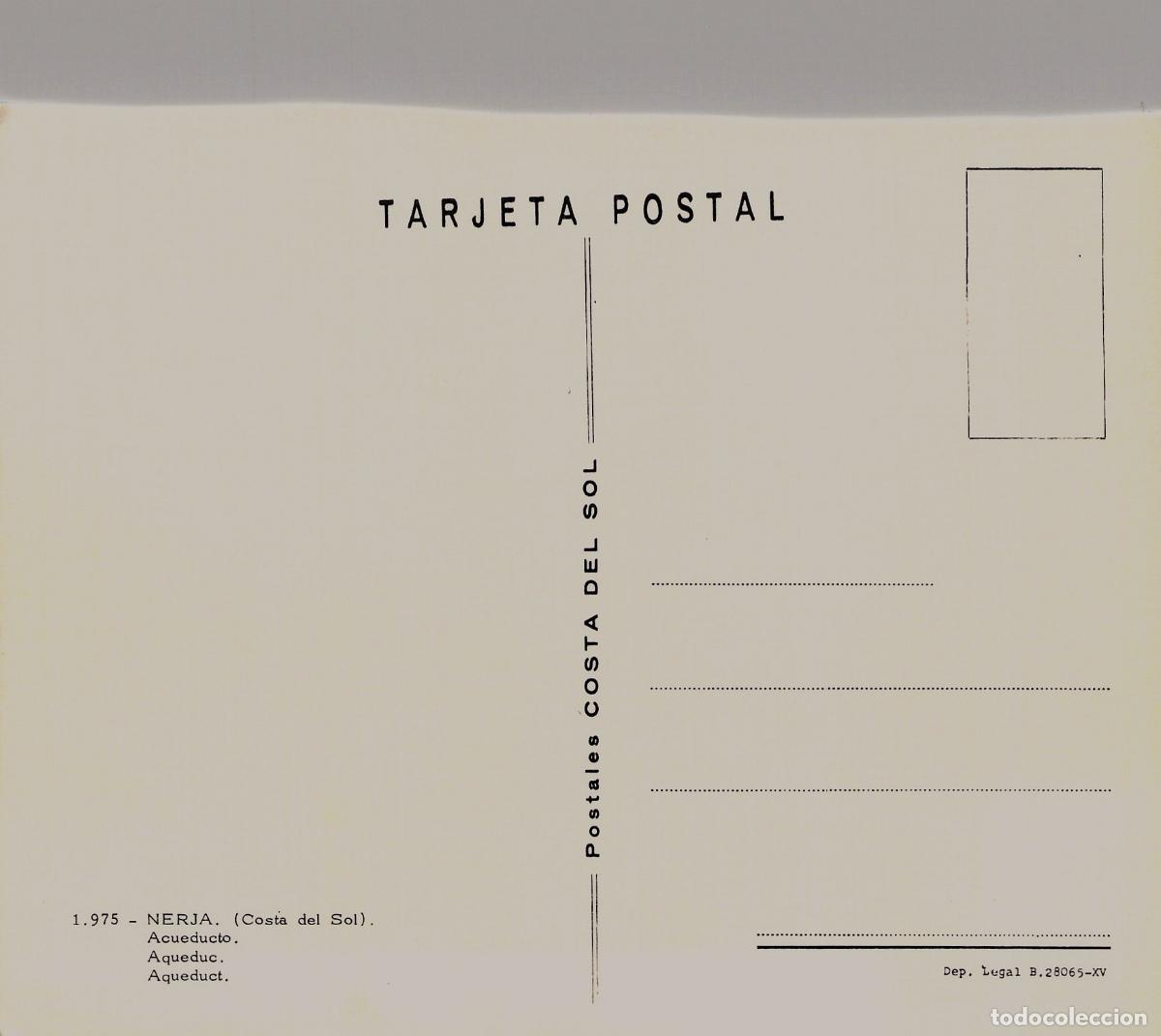 Postales: Postal de Nerja: Acueducto del &Aacute;guila en la Costa del Sol - Foto 2