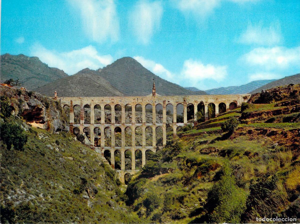 Postales: Postal de Nerja: Acueducto del &Aacute;guila en la Costa del Sol