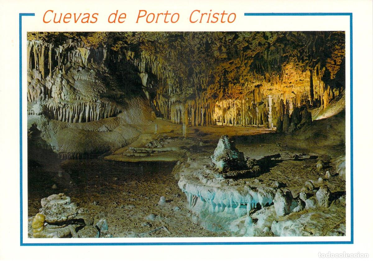Postales: Postal de las Cuevas dels Hams en Porto Cristo, Mallorca