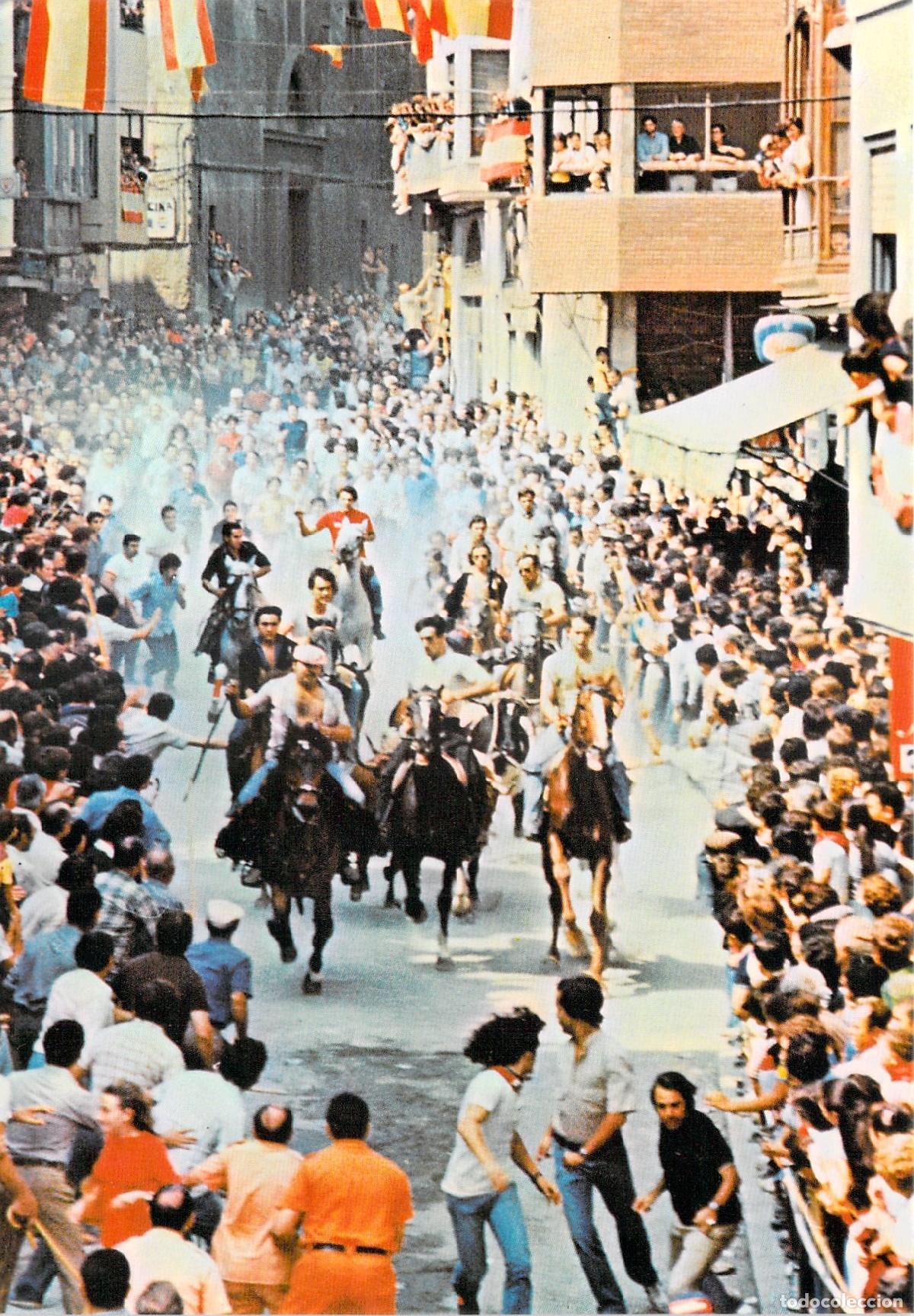 Postales: Postal de la Entrada de Toros en Segorbe Castell&oacute;n