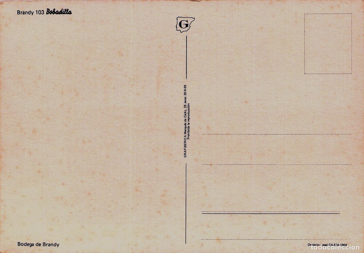 Postales: Postal de las Bodegas de Brandy Bobadilla en Jerez - Foto 2