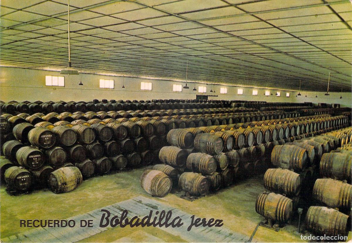 Postales: Postal de las Bodegas de Brandy Bobadilla en Jerez