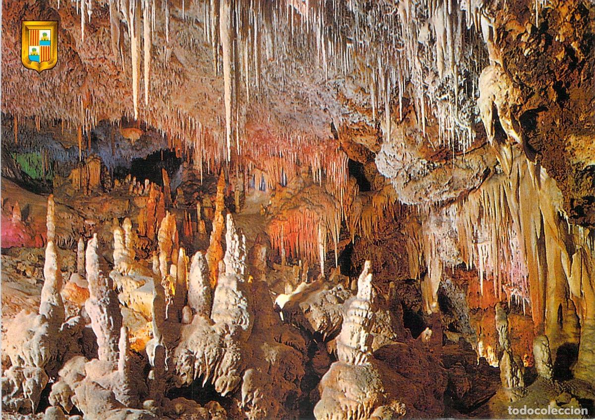 Postales: Postal de las Cuevas dels Hams en Mallorca
