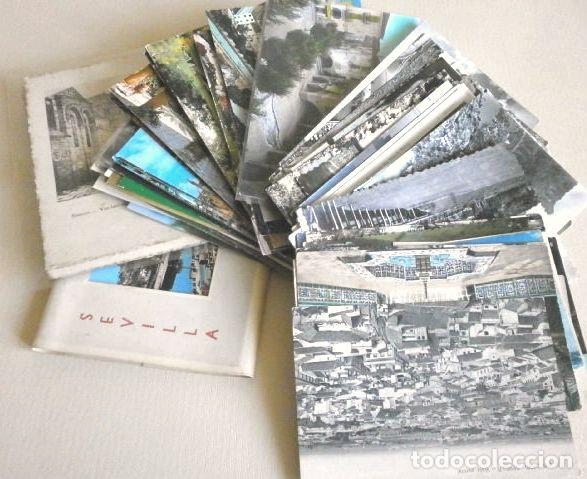 Postales: Lote 100 postales variadas - 16 Europa, 16 Tem&aacute;ticas, Resto: Espa&ntilde;a B/N y Color