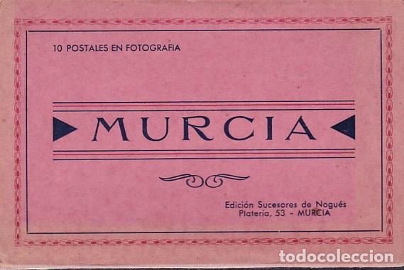 Postales: FC-VE -Librito 10 POSTALES Blanco/negro MURCIA - Foto 1