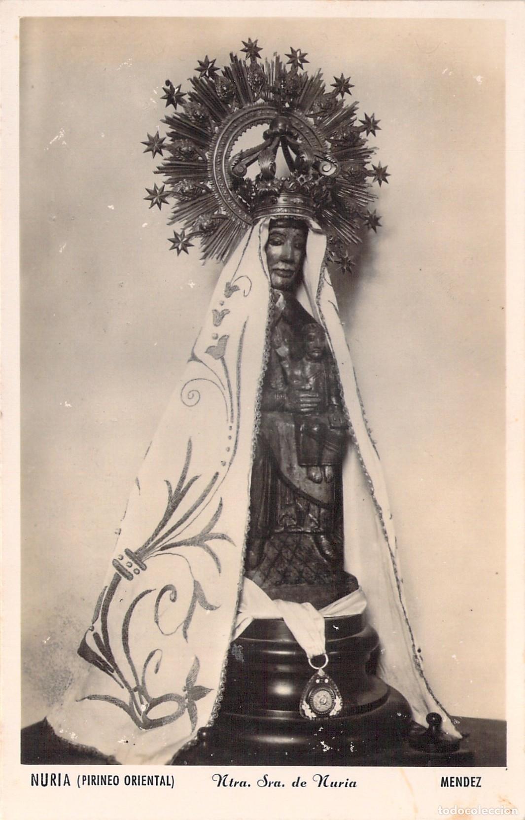 Postales: Postal de la Virgen de Nuria en los Pirineos Orientales