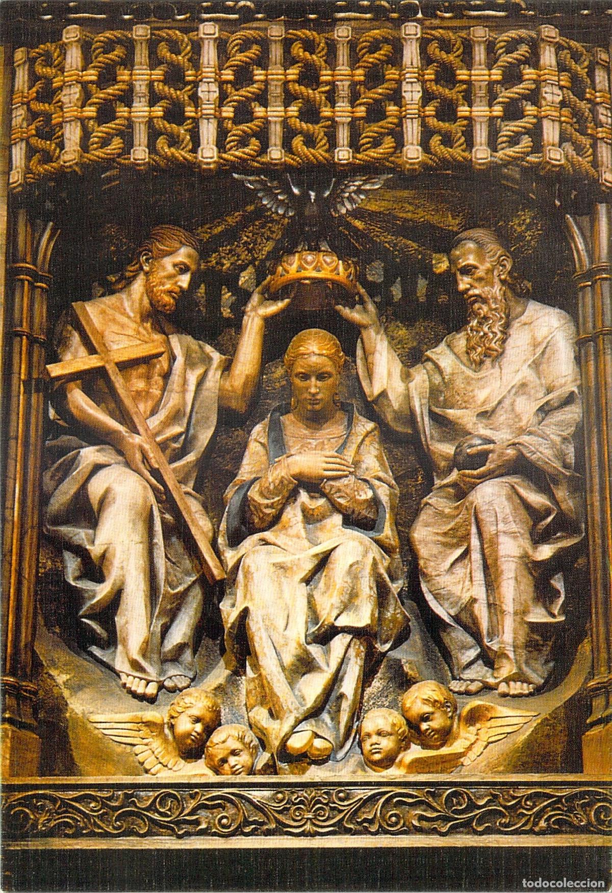 Postales: Postal del Retablo de la Coronaci&oacute;n de la Virgen en Torreciudad